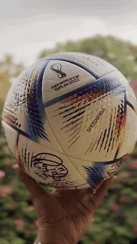 Ball with autographs